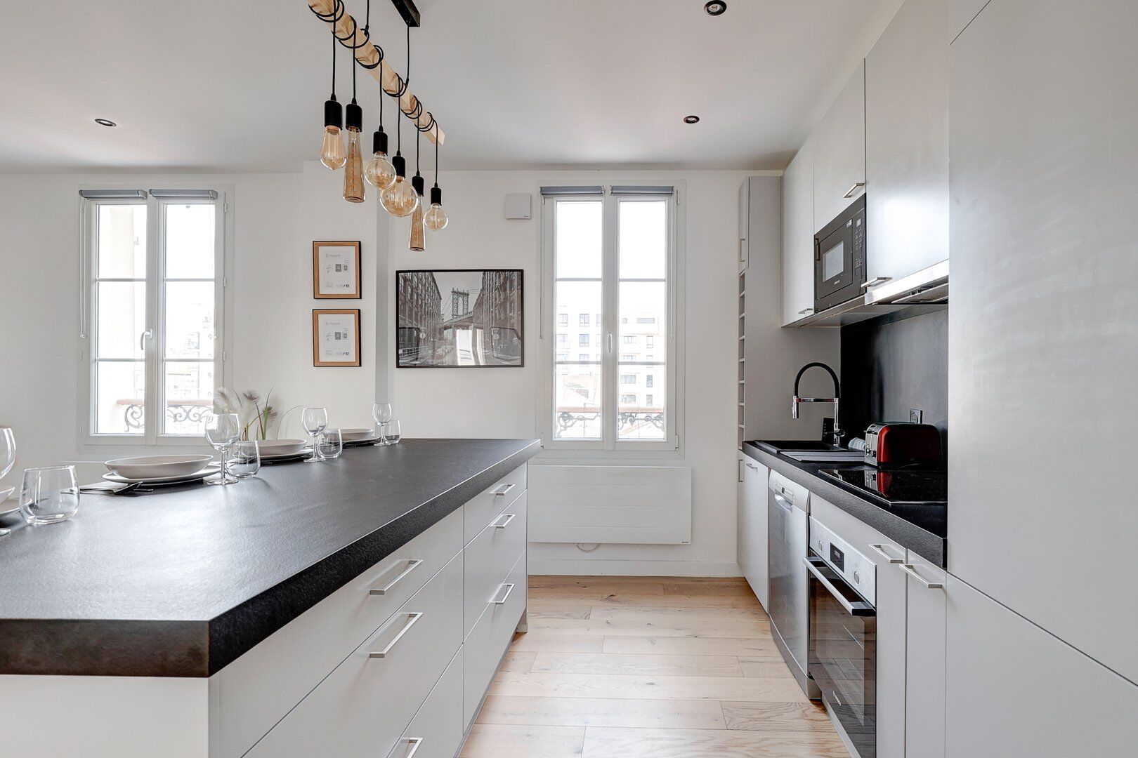 Cuisine cuisine suite modern art paris location appartement paris