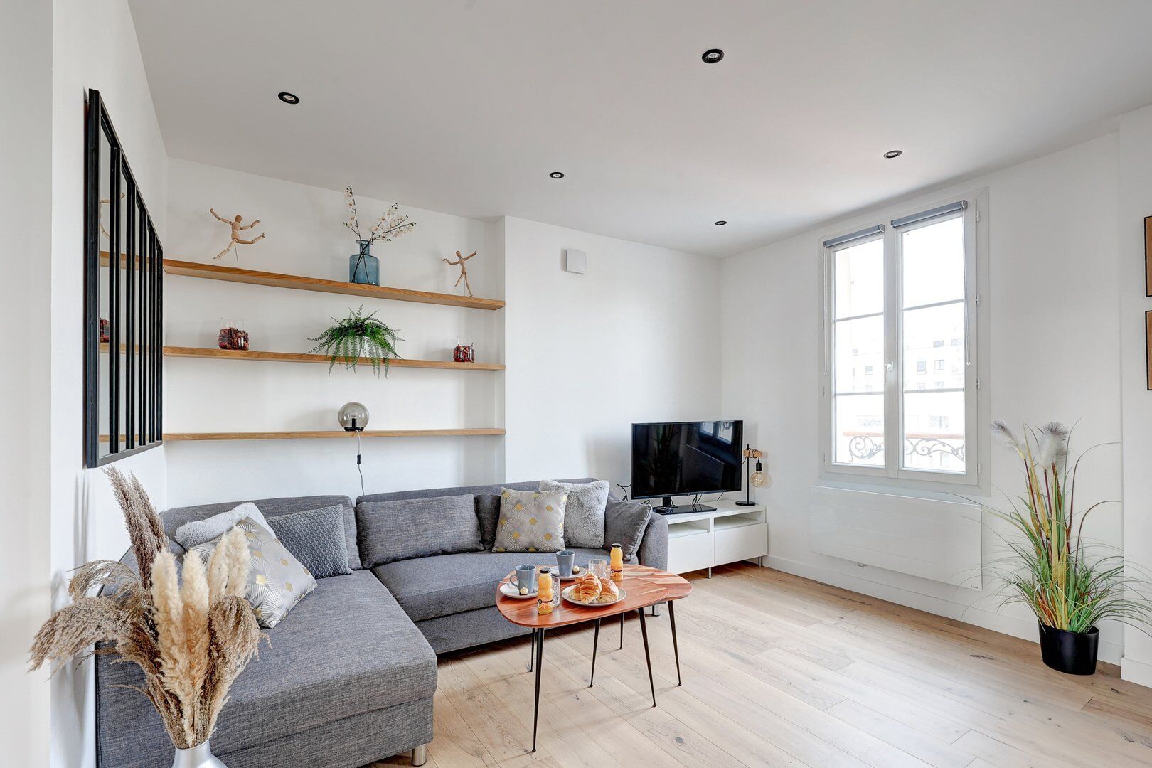 Séjour séjour suite modern art paris location appartement paris